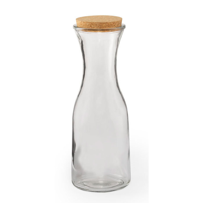 Botella Cristal Con Tapón 1 Litro Clip sellable – Econia